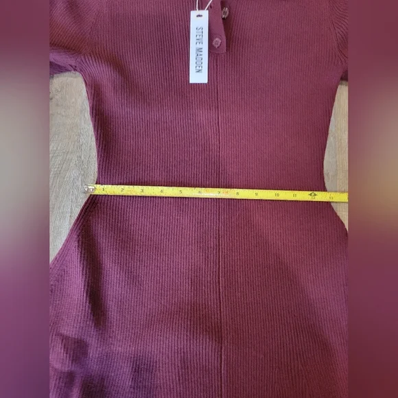 Purple Collared Knit Dress - Picture 10 of 10